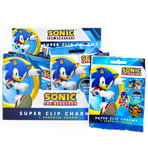 Sonic The Hedgehog Super Clip Charm Surprise Blind Bag