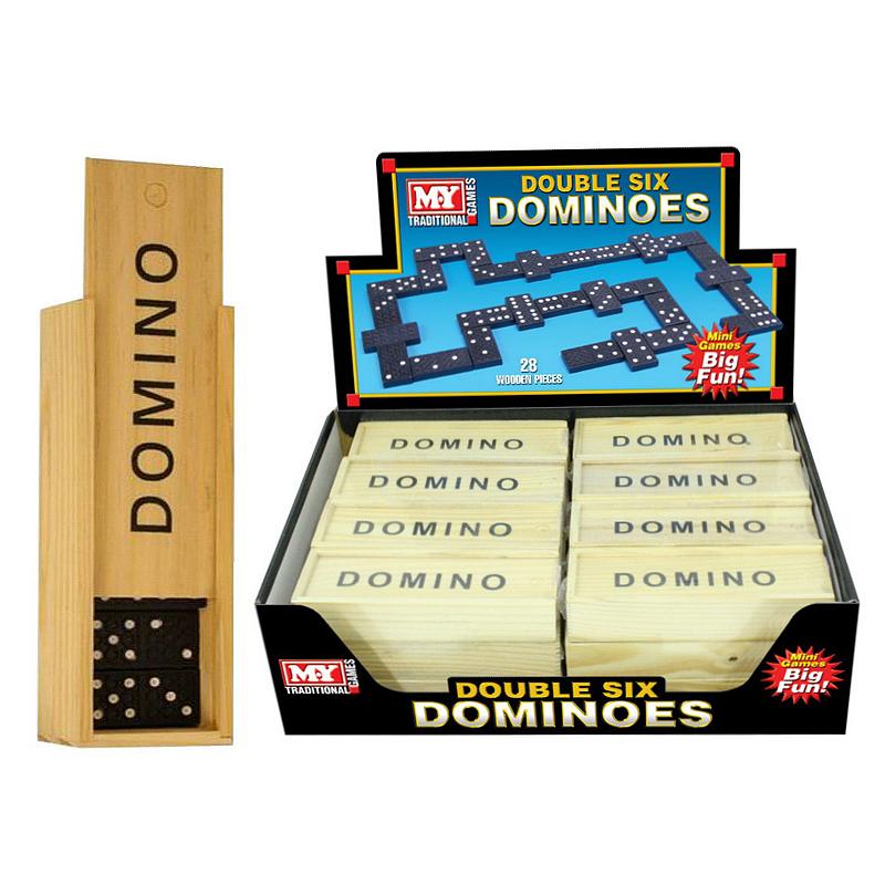 DOUBLE SIX DOMINO SET