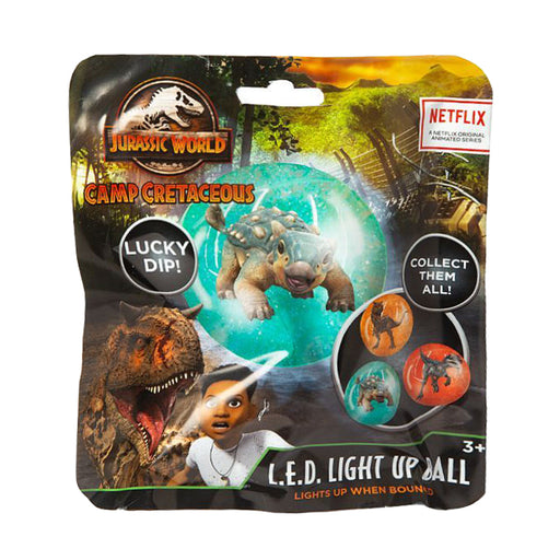 Jurassic World Camp Cretaceous LED Light Up Bounce Ball