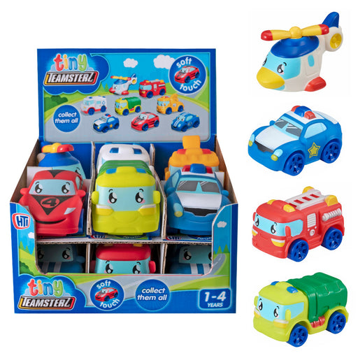 Tiny Teamsterz Soft Touch 8cm Vehicle Toy