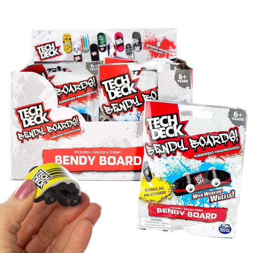 Tech Deck Bendy Boards Skateboard Eraser Blind Bag