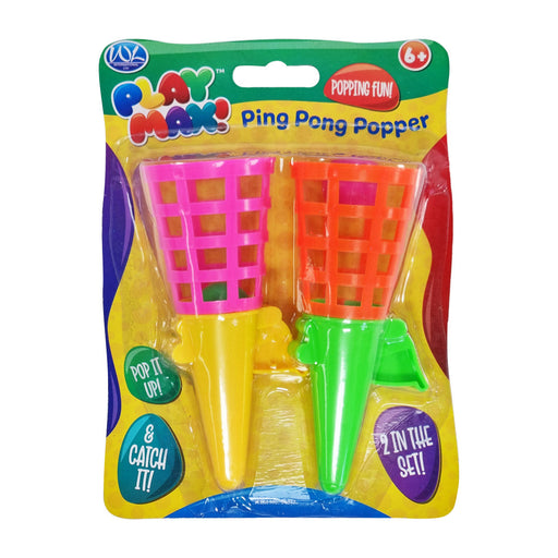 Ping Pong Popper Mini Flick & Catch Game 2pk