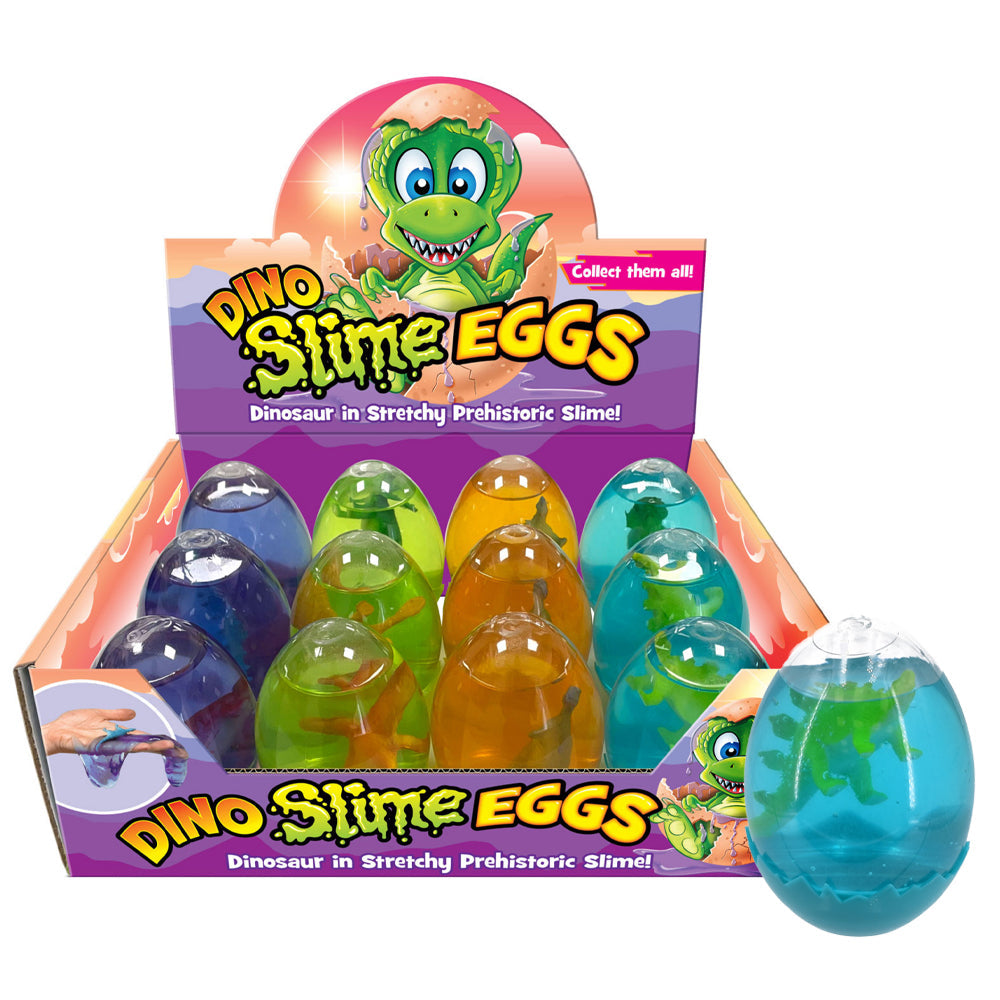 Dino Stretchy Slime Egg With Mini Figure Toys for a Pound