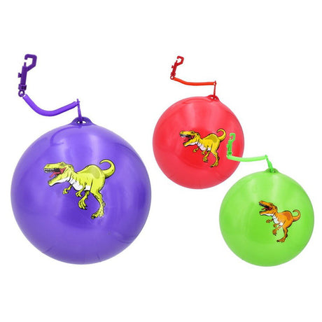 Dinosaur Inflatable Ball & Keychain