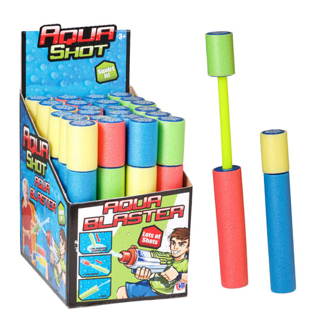 Aqua Shot  10" Water Pump Blaster Tube Squirter