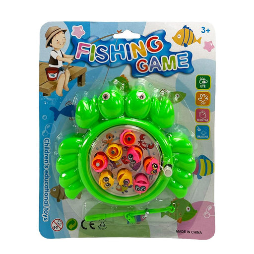 Wind Up Mini Magnetic Fishing Game
