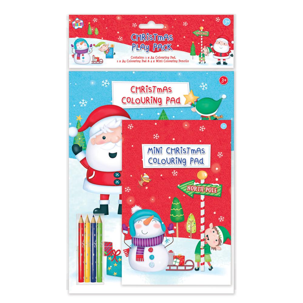 Christmas Colouring Play Pack