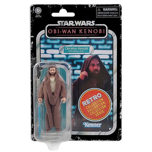 Star Wars Obi-Wan Kenobi (Wandering Jedi) Retro Kenner 3.75" Action Figure