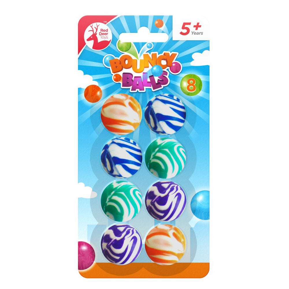 Jet Bouncy Balls 8pk