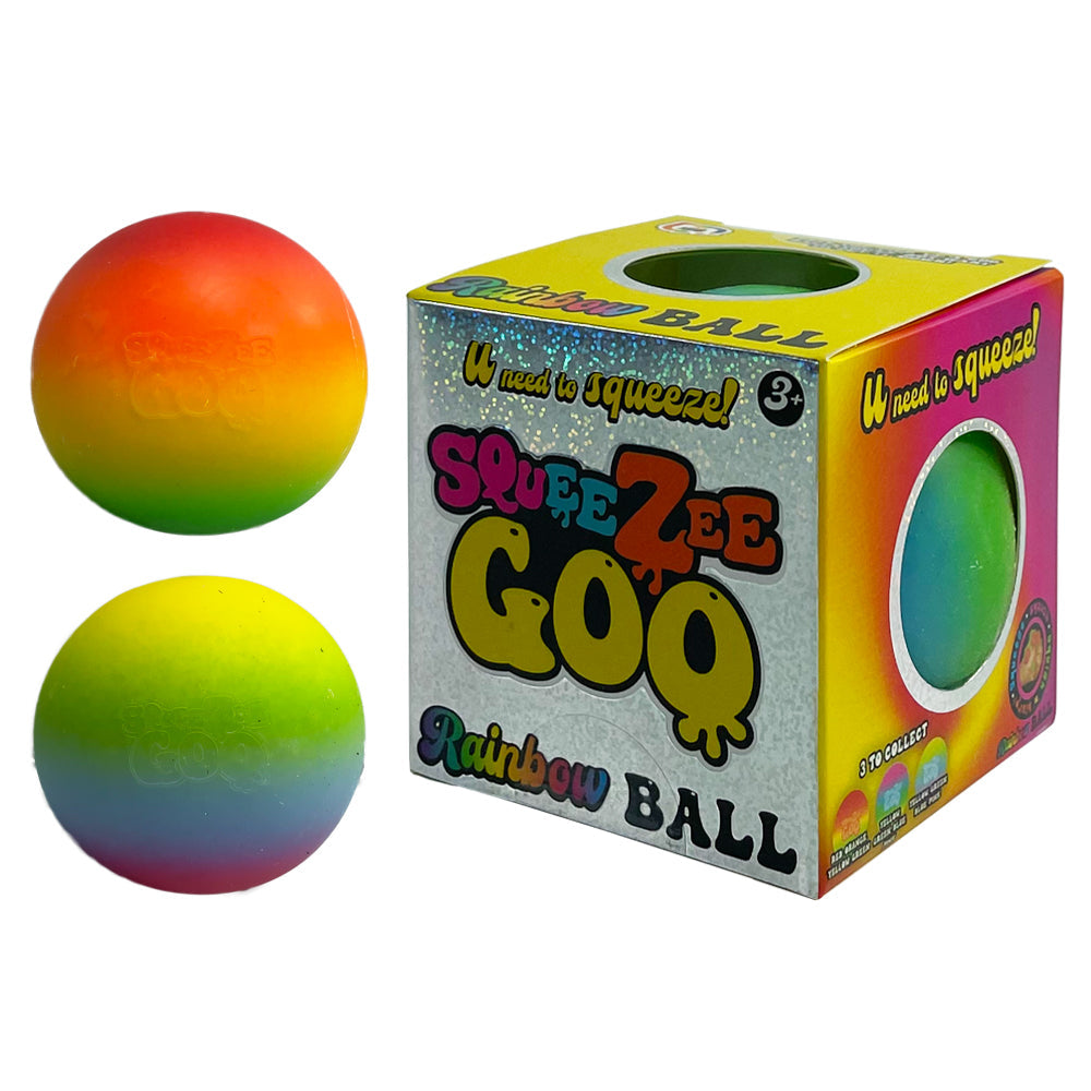 Squeeze Goo Rainbow Ball Squishy Ball