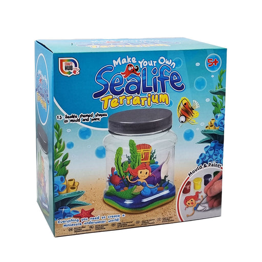 Make Your Own Sealife Terrarium Mould & Paint Play Set