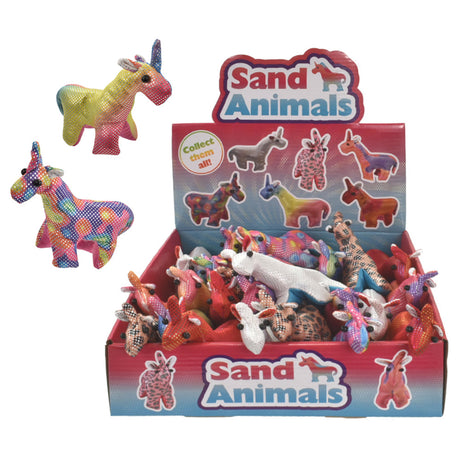 Unicorn Shape Sand Animal