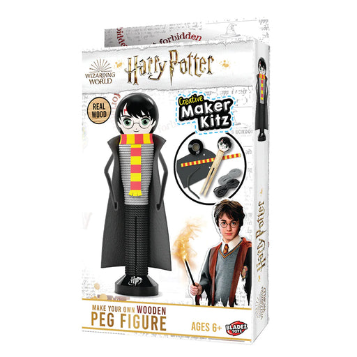 Creative Maker Kitz Harry Potter Make Your Own Wooden Peg Figure