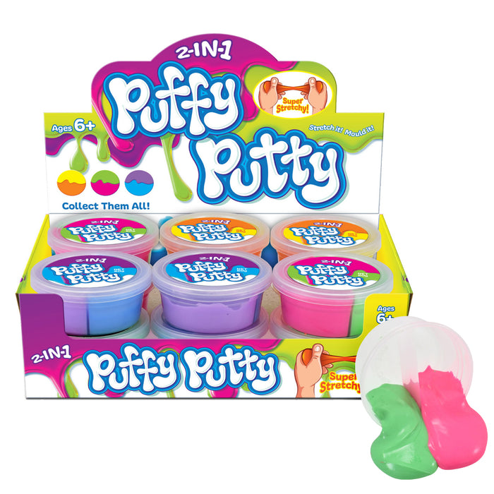 Puffy Putty 2 In 1 Colour Tub