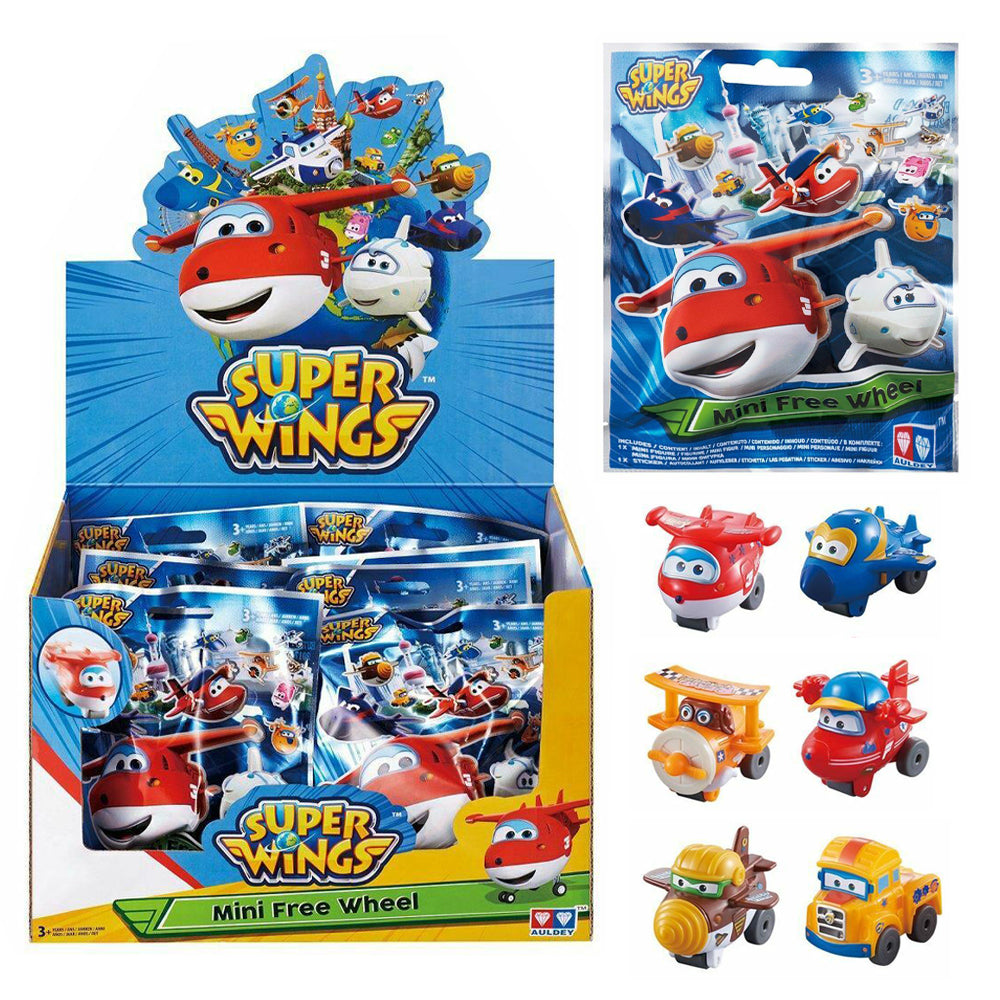 Super Wings Mini Free Wheel Figure Blind Bag