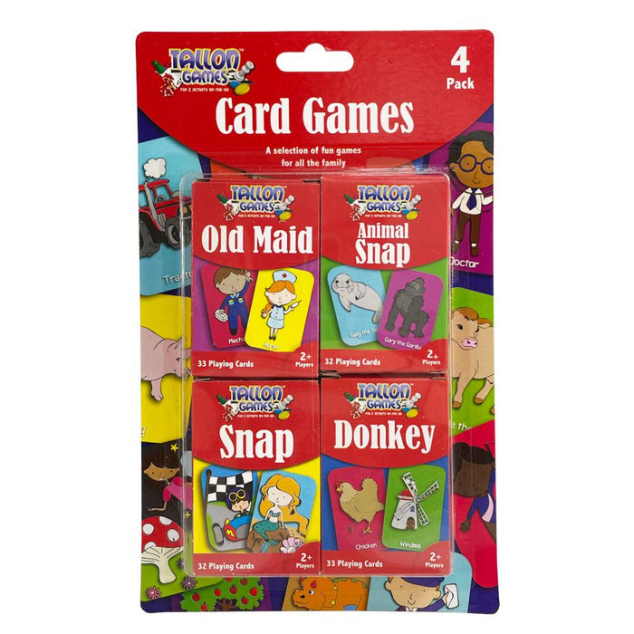 Kids Card Games 4pk